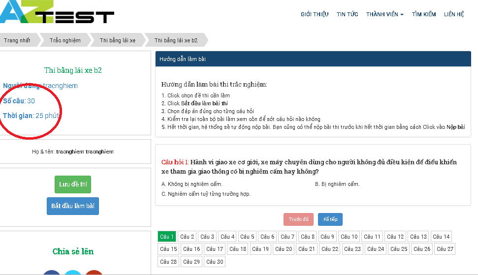 thi thu online b2 1