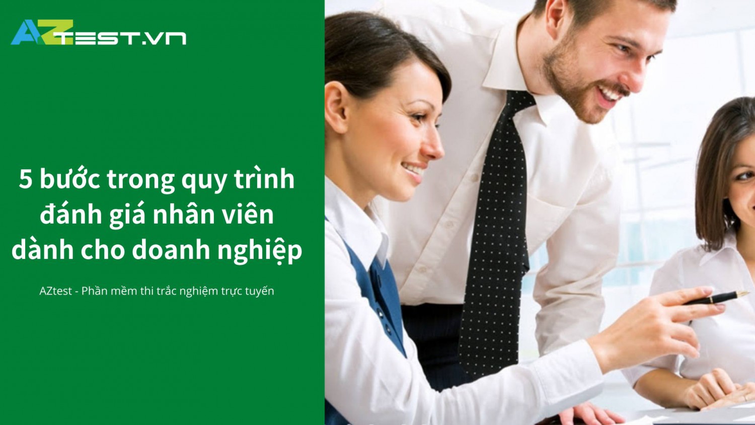 5 bước trong quy trình đánh giá nhân viên dành cho doanh nghiệp